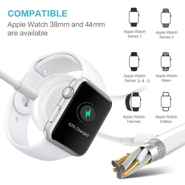 Watch Charger Magnetic Charging Cable for iWatch - Image 3